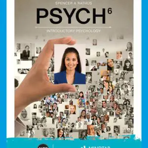 Test Bank For PSYCH, 6th Edition By Spencer A. Rathus, ISBN: 9780357041086