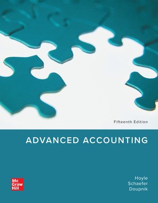 Advanced Accounting, 15th Edition Joe Ben Hoyle, Thomas Schaefer and Timothy Doupnik Test bank