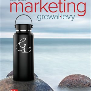 Marketing, 8th Edition ISBN10: 1260717437 | ISBN13: 9781260717433 By Dhruv Grewal and Michael Levy Test bank