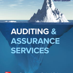 Auditing & Assurance Services 4th Edition By William F. Messier Jr, Steven M. Glover, Douglas F. Prawitt, Naomi Paisley, Gregory Springate Solution manual